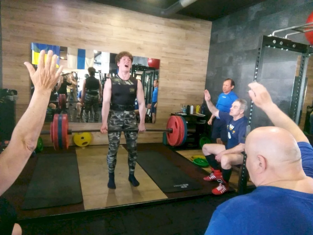 6.R.t.Kolm vägilast-9.Kangur,Dl 170kg,Paavilainen,main refery,S.Dermelev, organizer,best of the bests in the absolute standing on the balls,21-time World champion,-I\'m 3 left.К.-Järve,20.5.2023-copy esn foto 20.06.2023