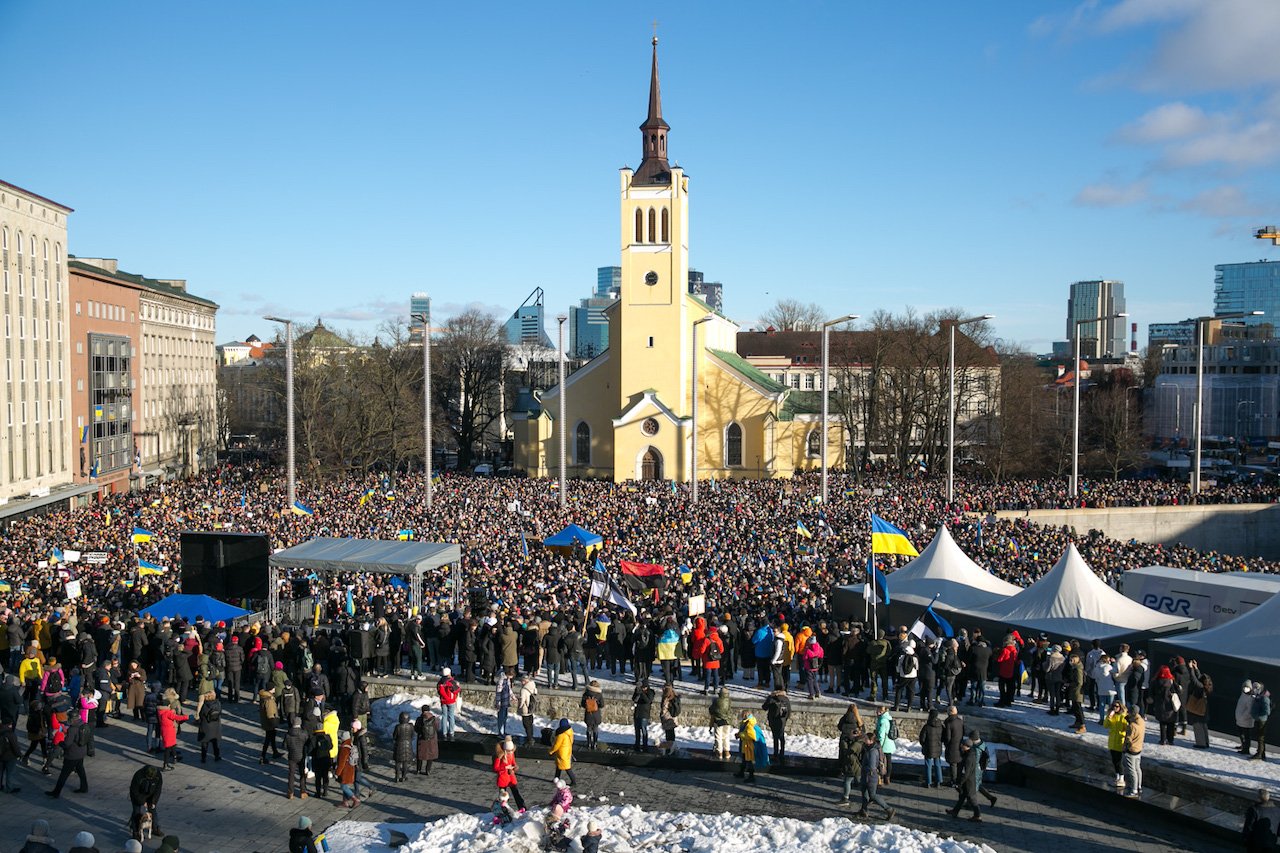 Митинги в Эстонии