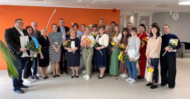 Ида-Вируская центральная больница наградила лучших работников сестринского дела