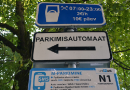 В Нарве OÜ Europark штрафует за нарушение правил в зоне платной парковки