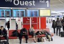 Аэропорты во Франции работают с перебоями