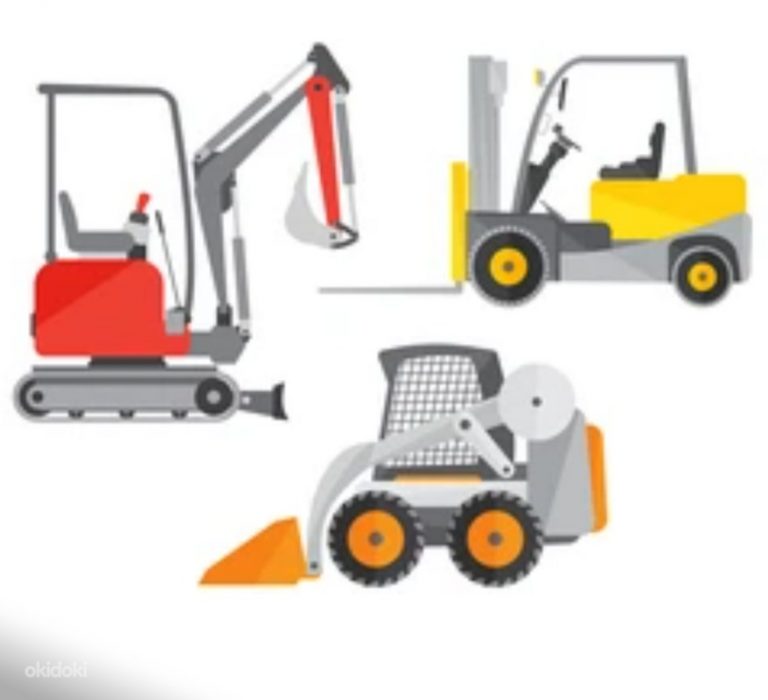 Мини экскаватор и BOBCAT